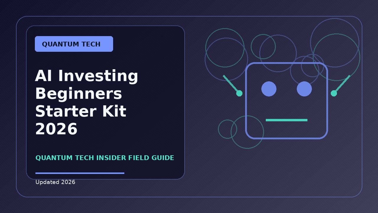 AI Investing Beginners Starter Kit: A Practical 2026 Buying Guide