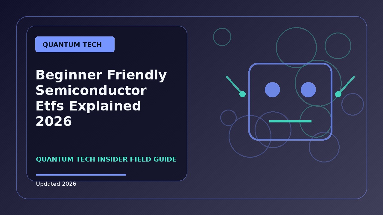 Beginner Friendly Semiconductor Etfs Explained: Practical 2026 Guide