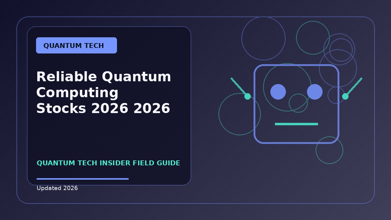 Reliable Quantum Computing Stocks 2026: Practical 2026 Guide