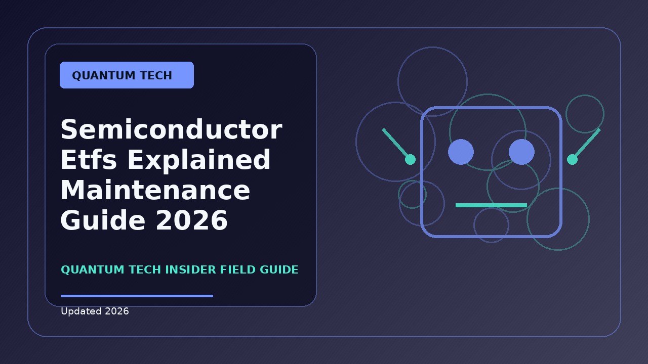 Semiconductor Etfs Explained Maintenance Guide: Practical 2026 Guide
