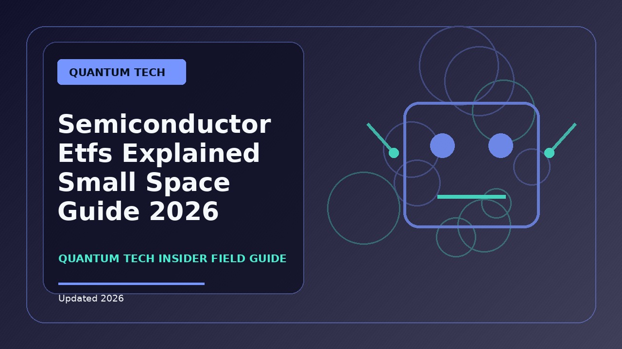 Semiconductor Etfs Explained Small Space Guide: Practical 2026 Guide