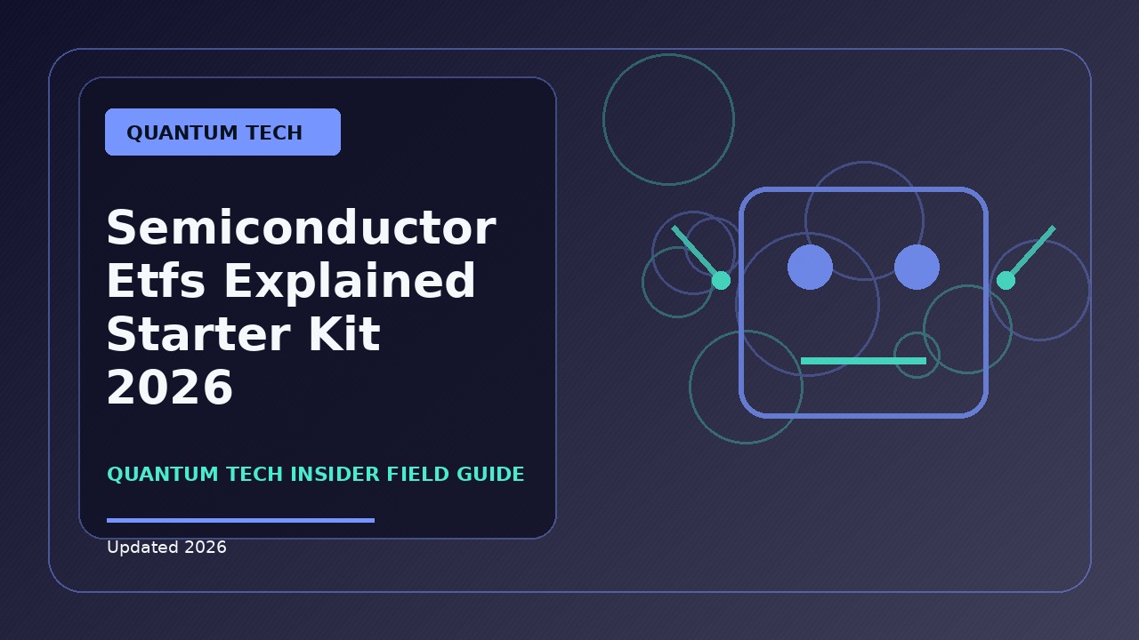 Semiconductor Etfs Explained Starter Kit: Practical 2026 Guide